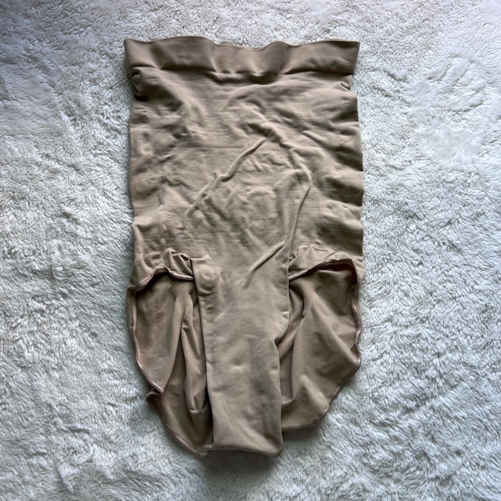 SKIMS Sculpting High Waist Brief Tan Beige Shapewear 2X Tummy Control Seamless